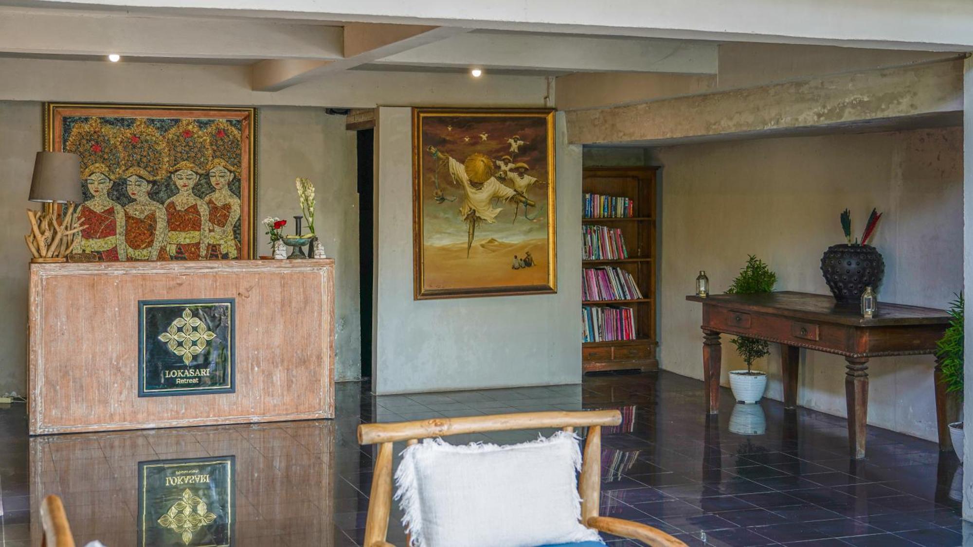 Lokasari Retreat Hotell Ubud Eksteriør bilde