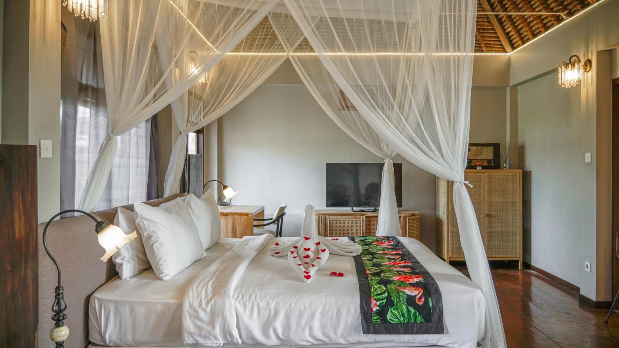 Lokasari Retreat Hotell Ubud Rom bilde